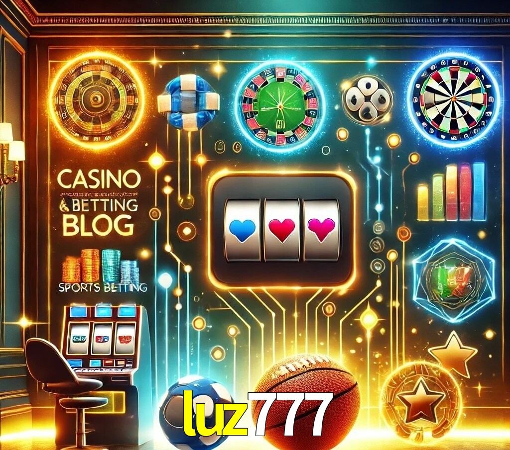 Blog do luz777 com dicas e estratégias para apostas e jogos